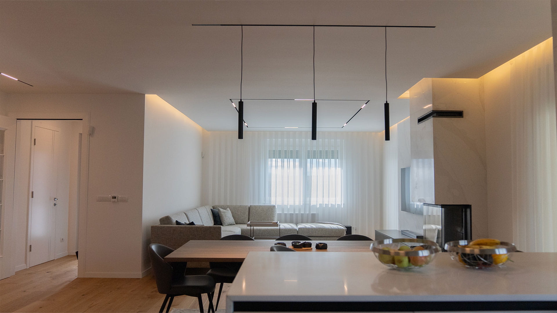 Dizajni modern i interierit të Qershisë së Verdhë 240 m² — pamja e dytë