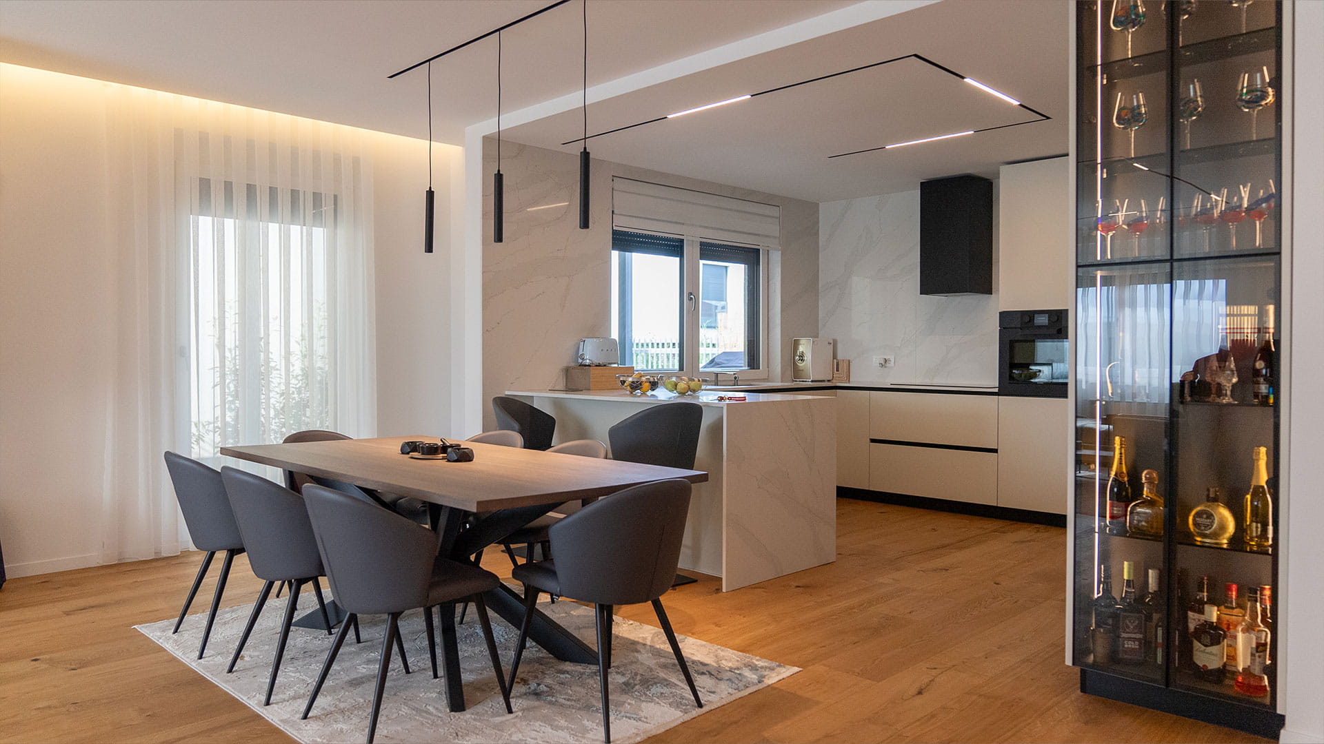Dizajni modern i interierit të Qershisë së Verdhë 240 m² — pamja e tretë